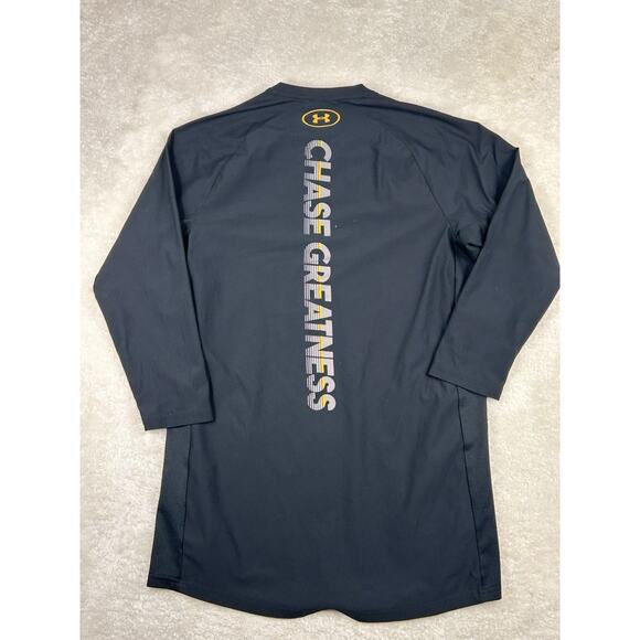 Under Armour Shirt Men’s Medium The Rock Blood Sweat Respect Long Sleeve Fitted - Picture 2 of 6